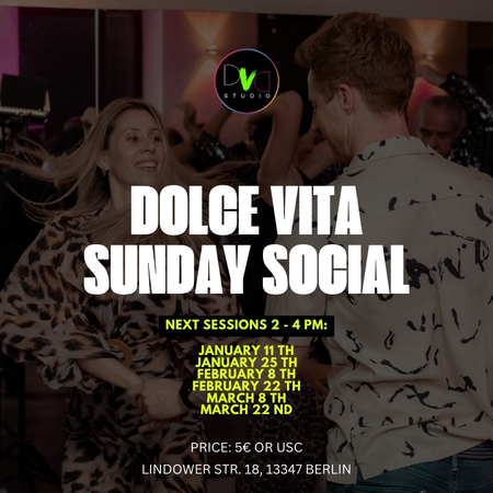 Dolce Vita Sunday Salsa Social